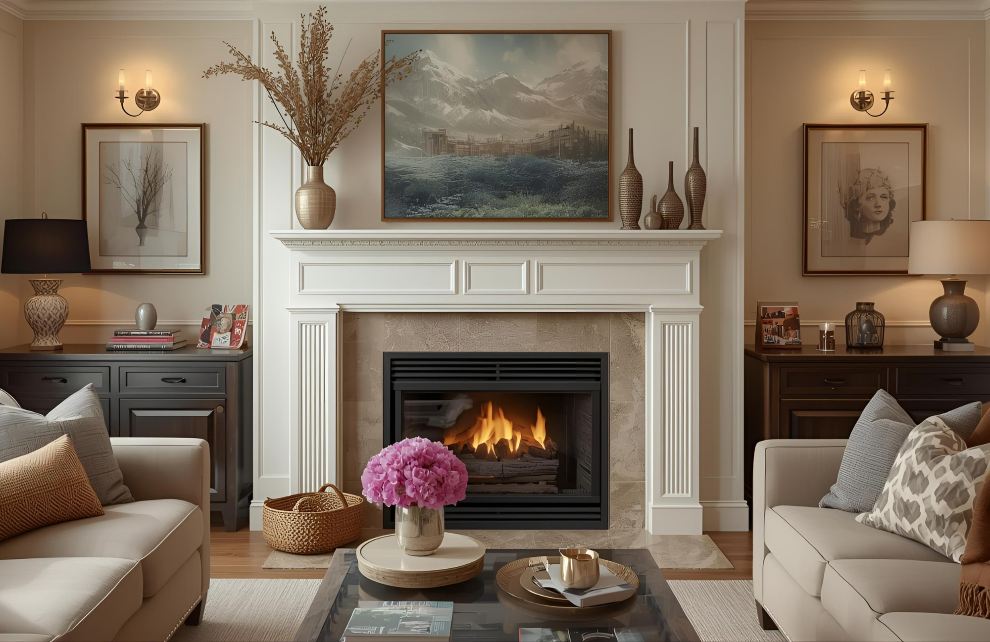 Hearth & Home: Creating a Decor Focal Point That’s Both Stylish and Cozy