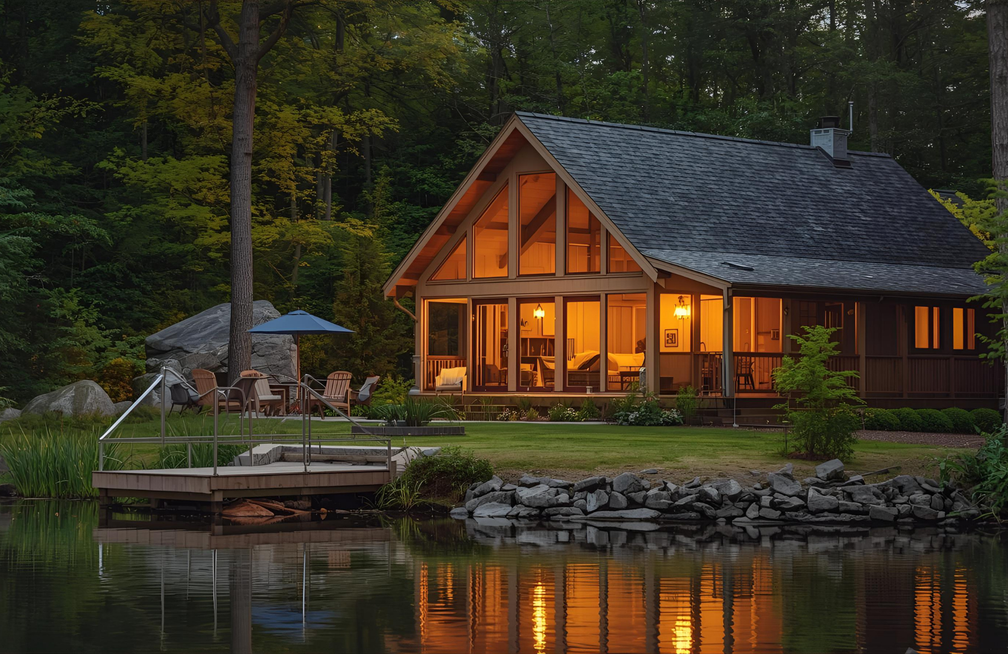 Lakeside Living: 5 Ways to Capture Cottage Style All Year Round